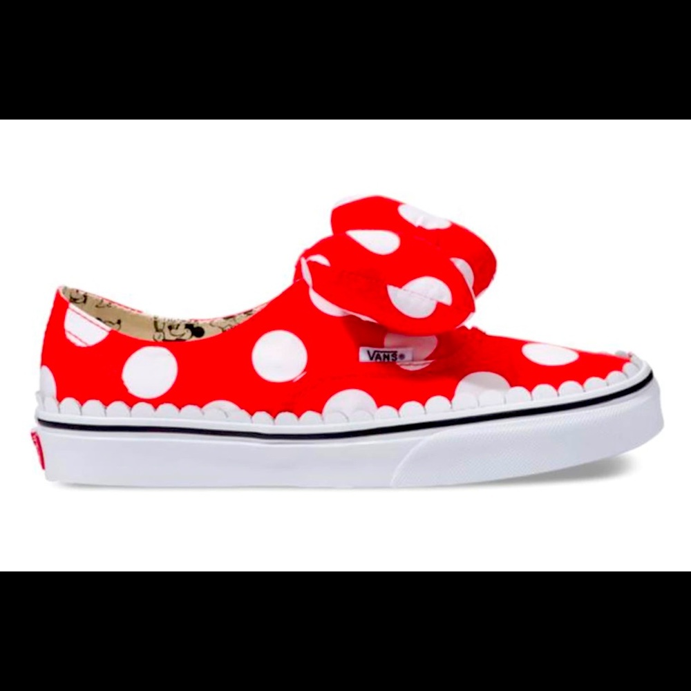 Minnie Mouse Bow Vans